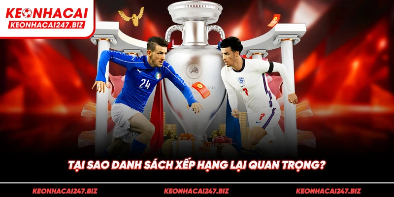 Tại sao danh sách xếp hạng lại quan trọng?